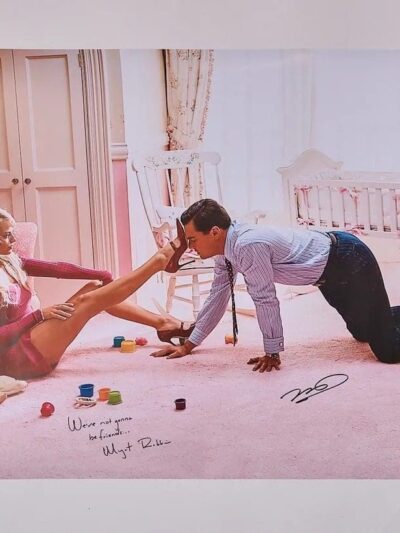 "Wolf of Wall Street" Autographed Poster