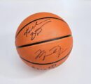 "Spalding: Basketball" Autographed by Kobe Bryant and Michael Jordan (w/case)
