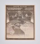"Lynyrd Skynyrd" Band Autographed Magazine Add (Release of new Album)