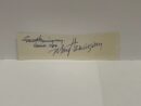 "Ernest and Mary Hemingway" Autograph