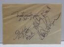 "Rush" Band Signatures from 1975