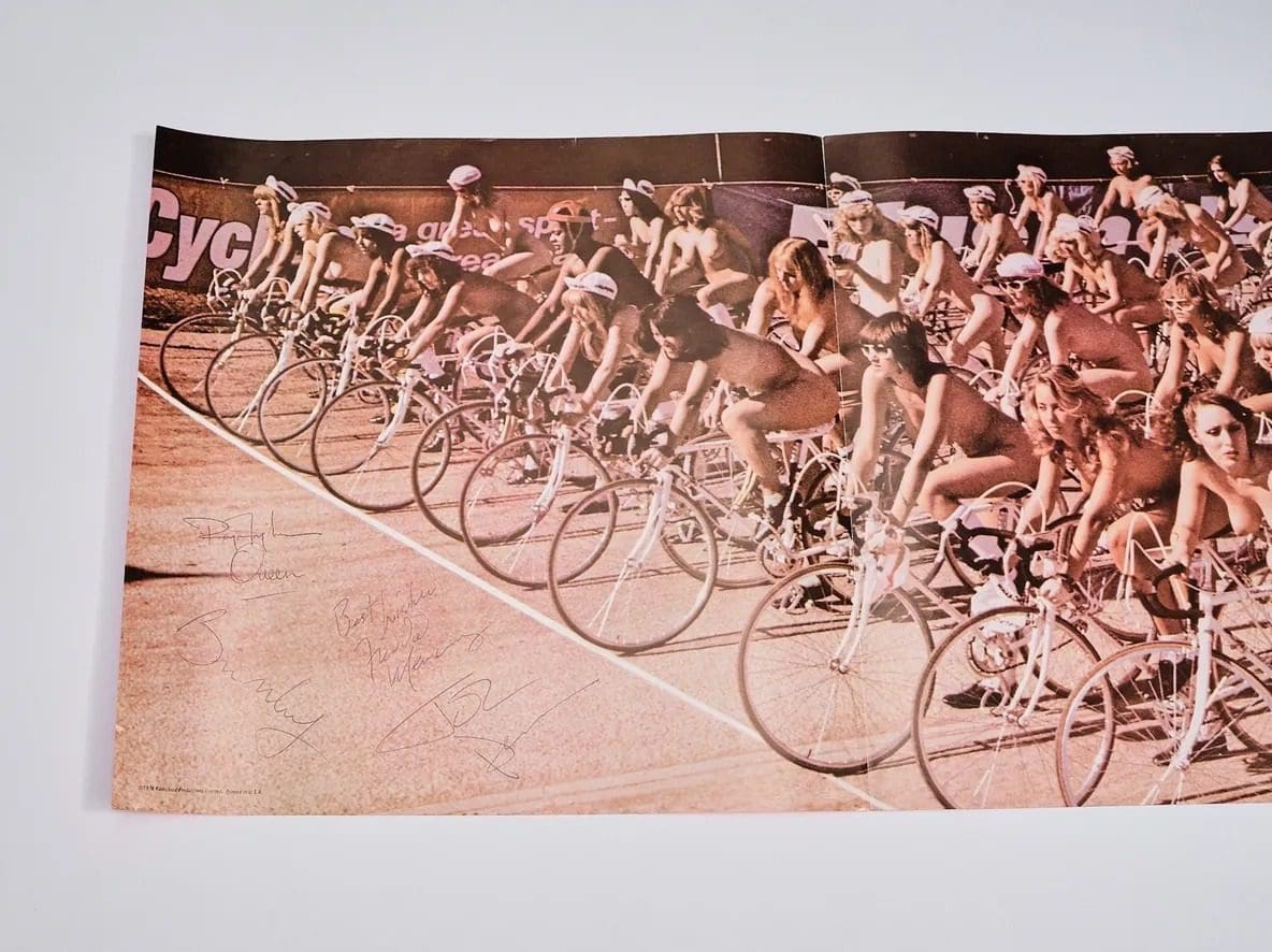 "Queen" Autographed Album Inner Sleeve Poster - Image 3