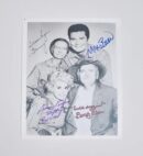 "Beverly Hillbillies" Cast Signed 8x10 Photo (B&W)