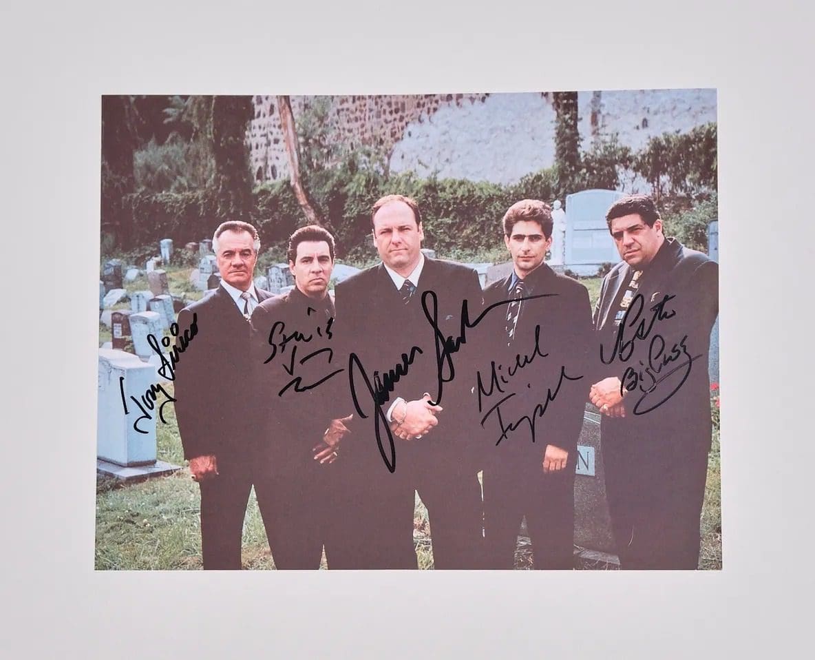 "Sopranos" Autographed 10x8 Photo