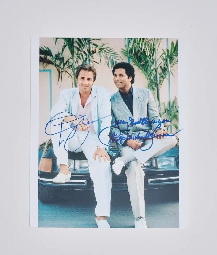 "Miami Vice" Autographed 8x10 Photo