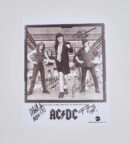 "AC/DC" Band 8x10 Signed Photo Warehouse