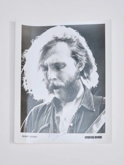 "Duane Allman" Autographed 8x10 Photo