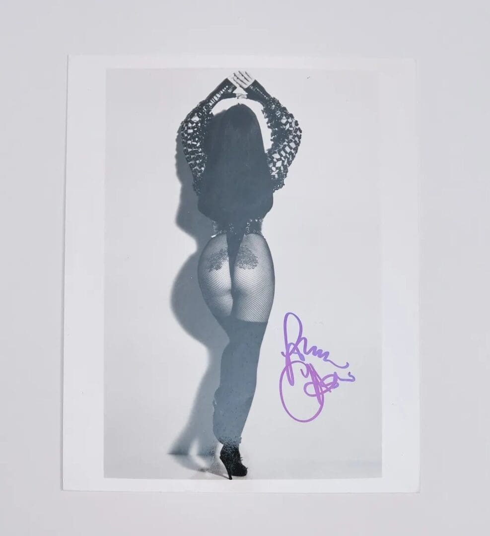 "Cher" Signed 8x10 B&W Photo