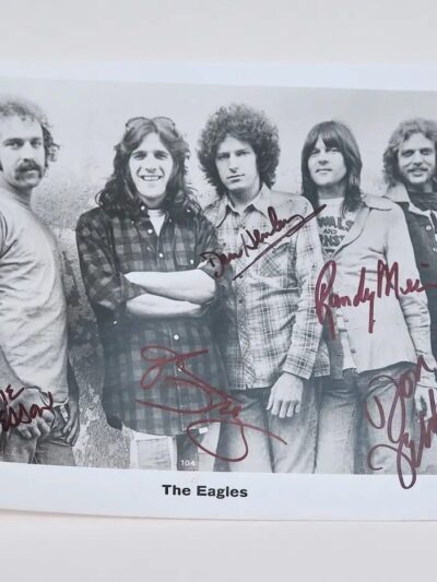 "The Eagles" Autographed 10x8 Photo