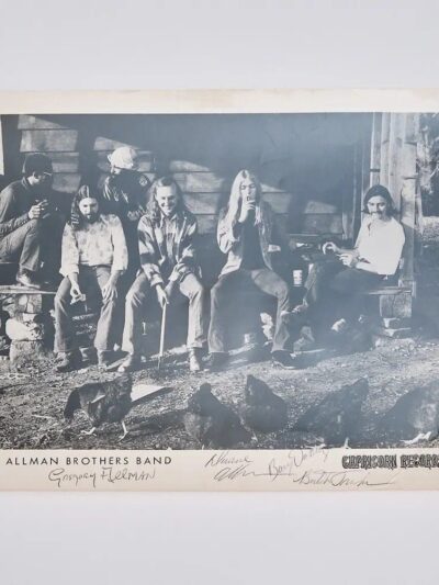 "The Allman Brothers" Autographed 10x8 Photo