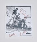 "Nirvana" Autographed Band 8x10 Photo
