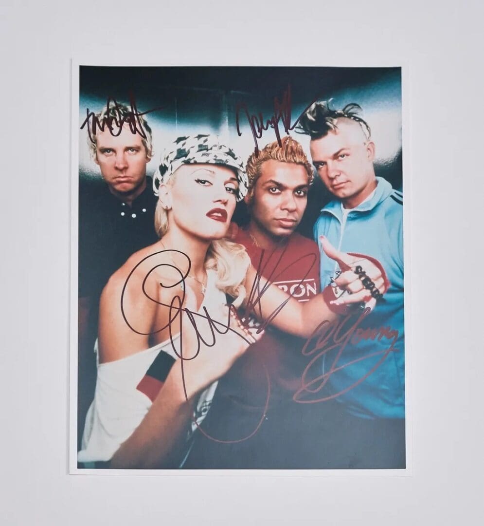 "No Doubt" Autographed 8x10 Photo
