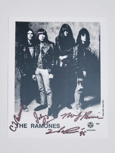 "The Ramones" Autographed 8x10 Photo