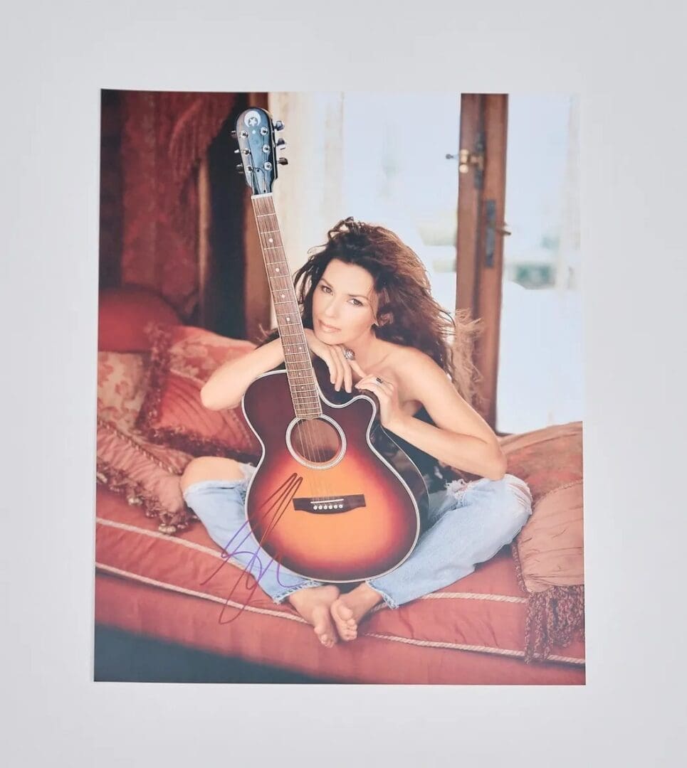 "Shania Twain" Autographed 8x10 Photo