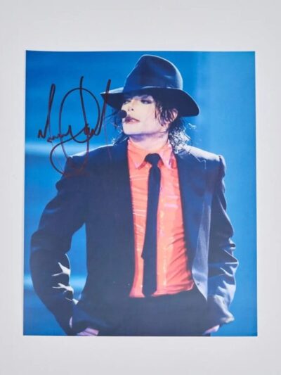 "Michael Jackson" Autographed 8x10 Photo