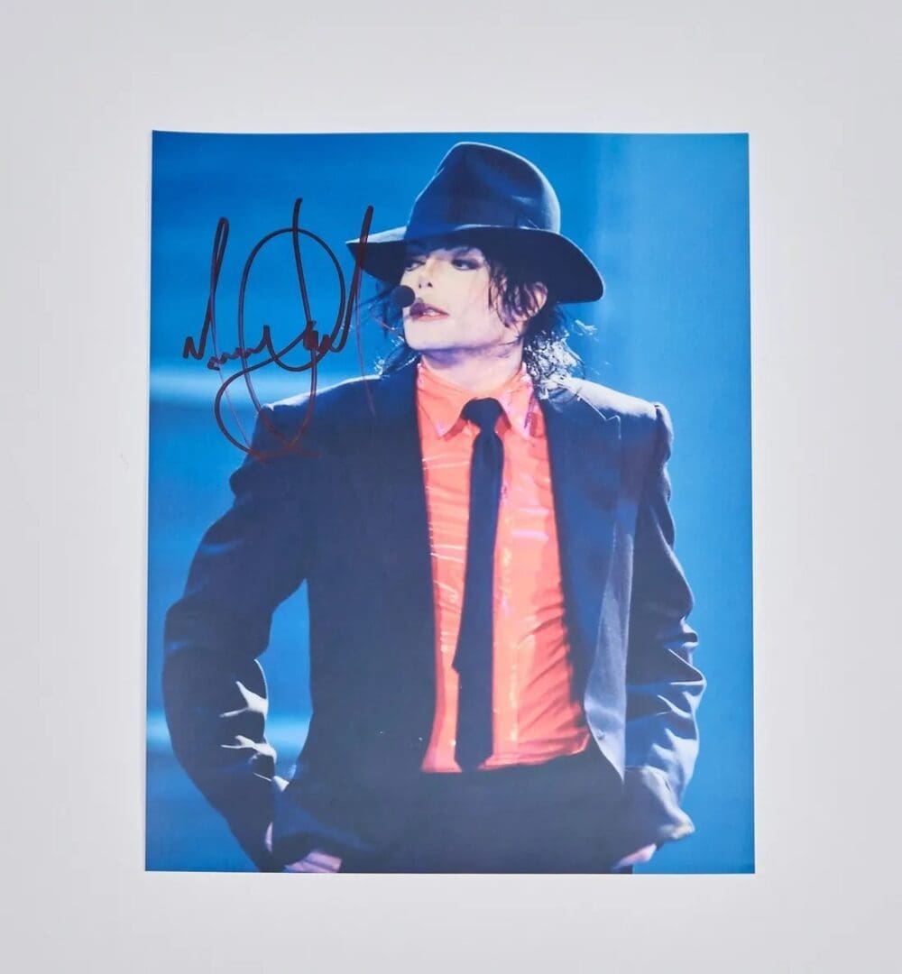 "Michael Jackson" Autographed 8x10 Photo