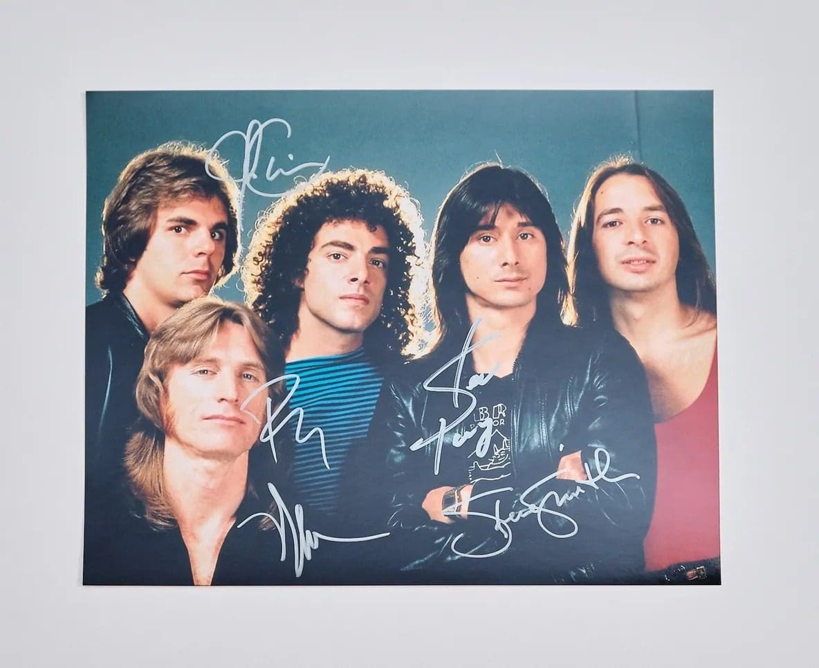 "Journey" Autographed 10x8 Photo