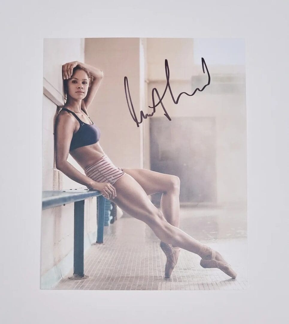 "Misty Copeland" Autographed 8x10 Photo