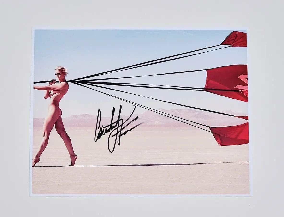 "Courtney Force NHRA" 10x8 Autographed Photo