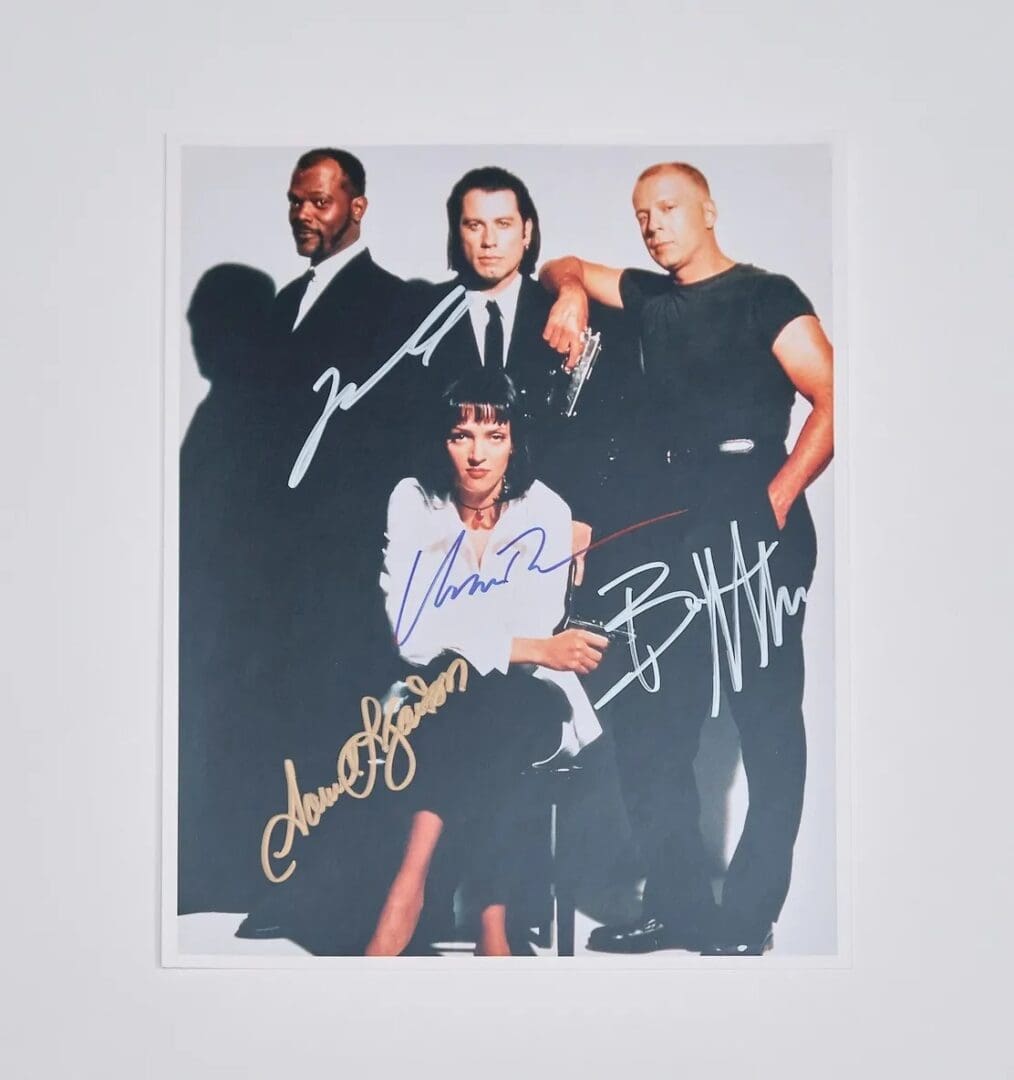 "Pulp Fiction" Autographed 8x10 Photo
