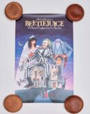 "Beetlejuice" Cast Autographed Mini Movie Poster