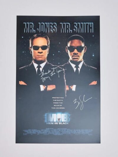 "Men In Black" Autographed Mini Movie Poster