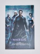 "The Matrix" Autographed Mini Movie Poster