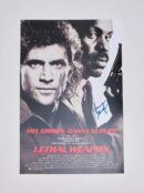 "Lethal Weapon" Autographed Mini Movie Poster