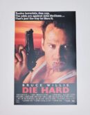 "Die Hard" Mini Movie Poster Autographed by Bruce Willis