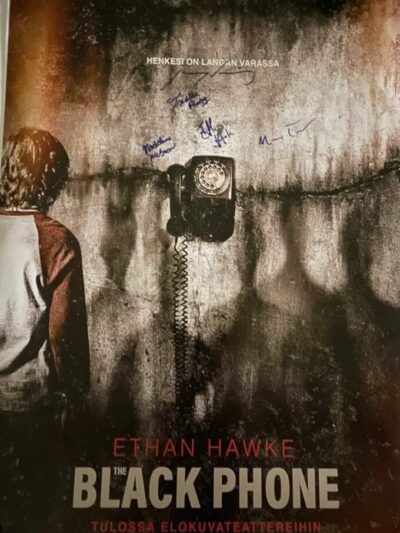 "Black Phone" Autographed Poster