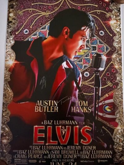 "Elvis" Autographed Movie Poster
