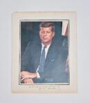 "President John F. Kennedy" Autographed Photo