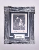 Framed Prince Autographed Photo '88