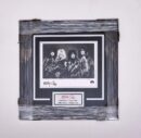 Framed Motley Crue Autographed Band Photo