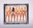 Framed World Famous Rivera Hotel "Crazy Girls" Autographed Poster