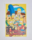 "The Simpsons" Cast Signed Mini Poster