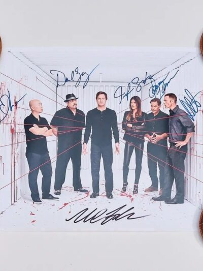 "Dexter" Cast Autographed Mini Poster