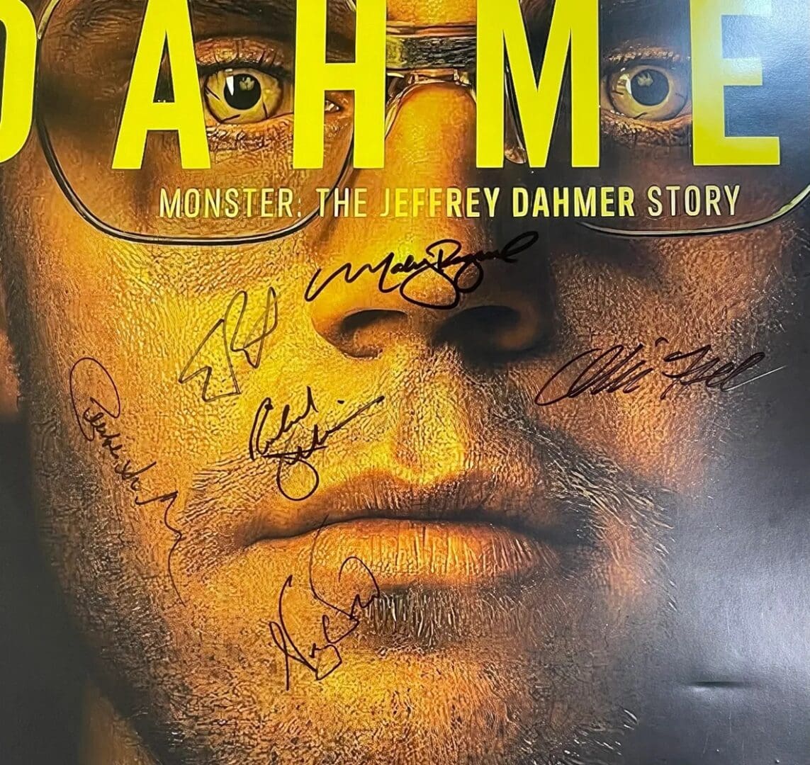 "The Jeffrey Dahmer Story" Autographed Poster - Image 2
