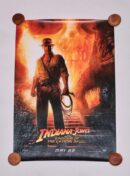 "Indiana Jones-Kingdom of the Crystal Skull" Movie Poster Autographed by Harrison Ford