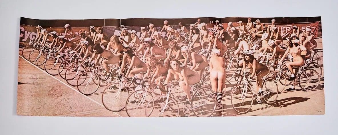 "Queen" Autographed Album Inner Sleeve Poster