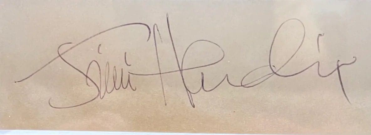 Framed Jimi Hendrix Framed Signature with Photo - Image 2