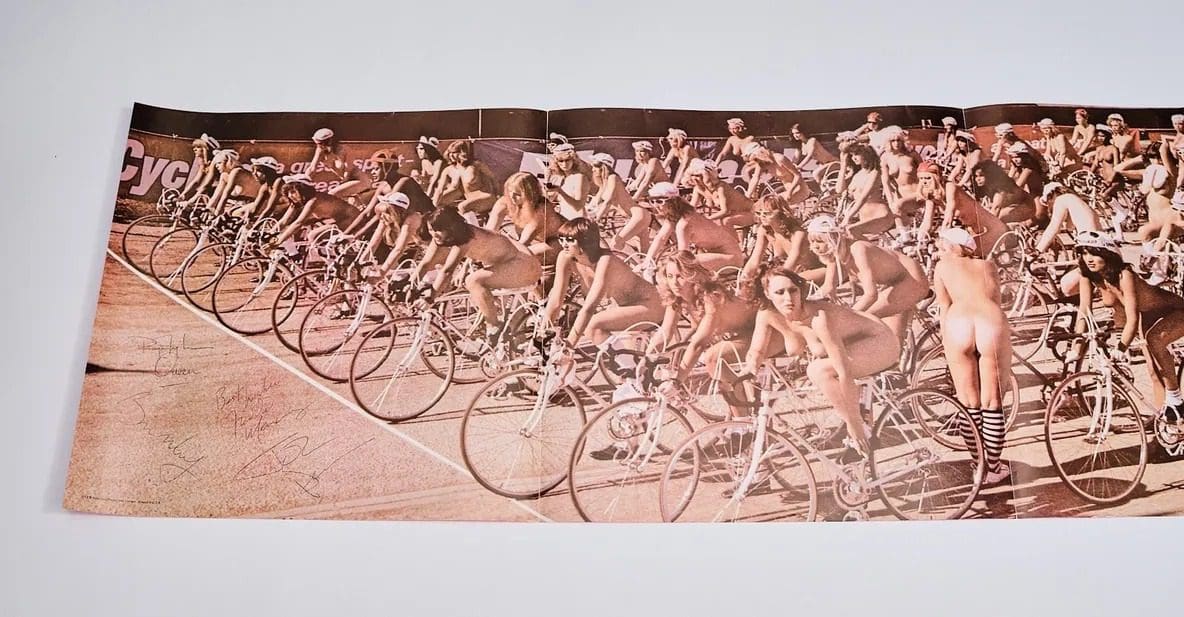 "Queen" Autographed Album Inner Sleeve Poster - Image 2