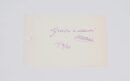"Enzo Ferrari" Signature