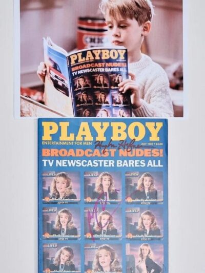 "Home Alone" Autographed Playboy