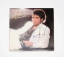 "Michael Jackson" Signed Album "Thriller"
