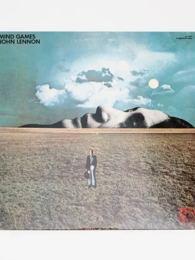 "John Lennon" Signed Album "Mind Games"