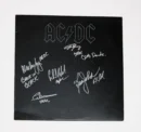 "AC/DC Back In Black" Autographed Album