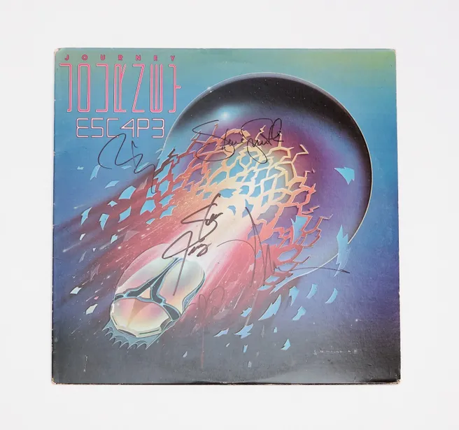 "Journey" Autographed Album "Escape"