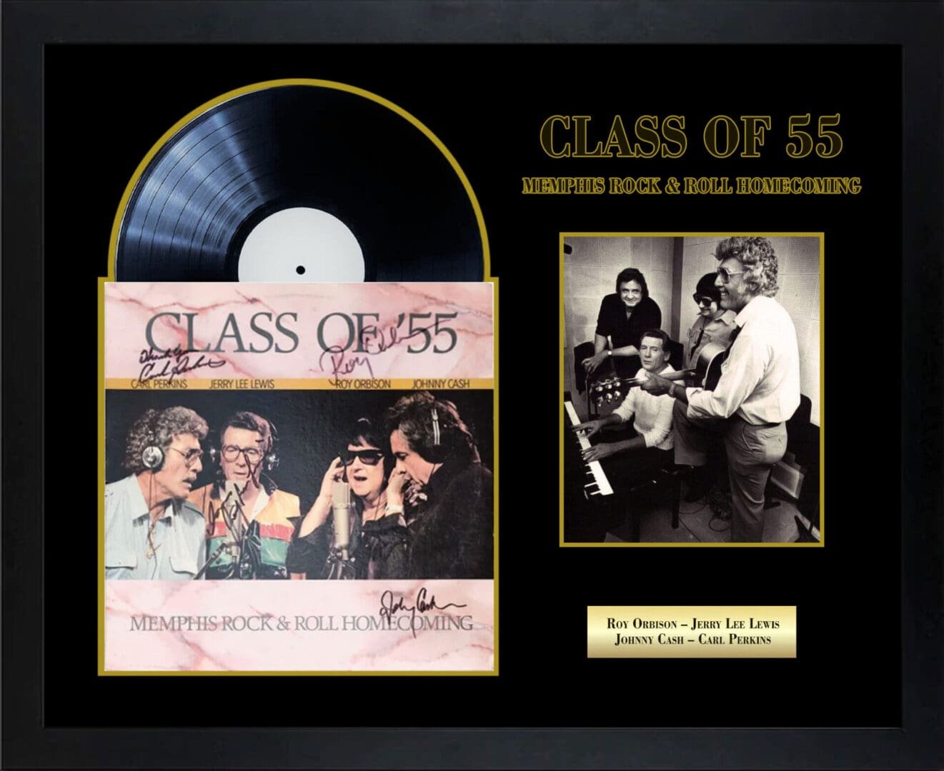 Class of 55 album cover and photo.