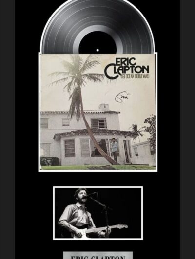 Eric Clapton album and performance photo.